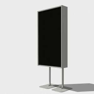 BREITZ EI30/F30 Display-Stele Portrait